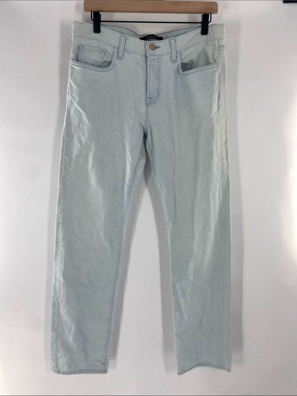 J Brand Gray Evermore Straight Jeans Size 27 Gently Used